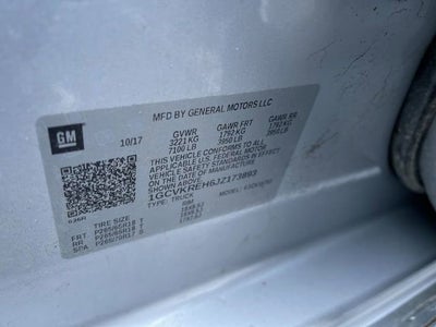 2018 Chevrolet Silverado 1500 LT