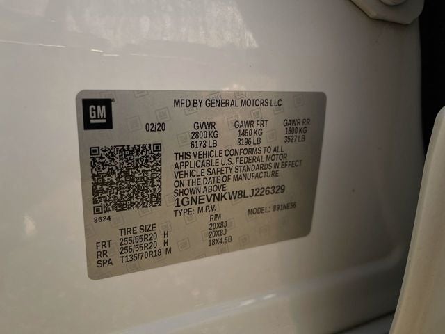 2020 Chevrolet Traverse High Country