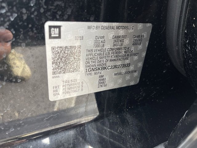 2018 Chevrolet Tahoe LT