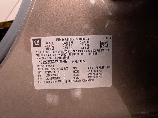 2015 GMC Sierra 2500 HD SLT