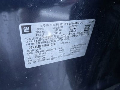 2015 GMC Terrain SLE