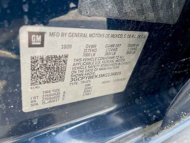 2021 Chevrolet Silverado 1500 Custom