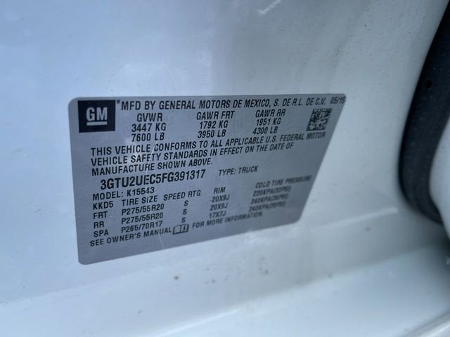 2015 GMC Sierra 1500 SLE