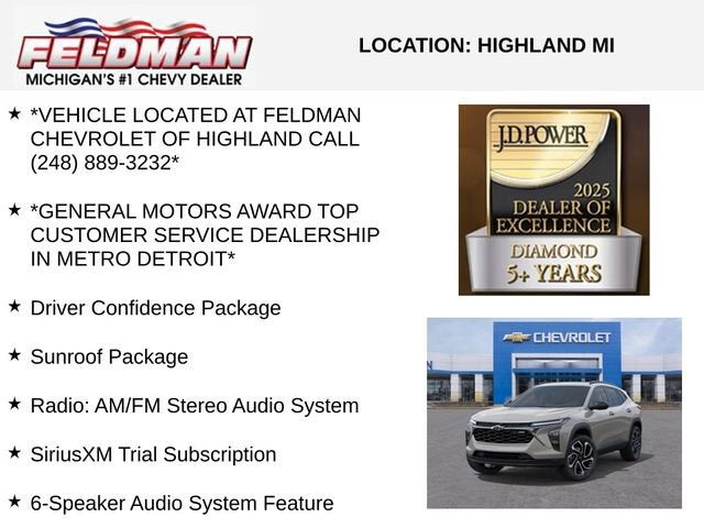 2026 Chevrolet Trax 2RS