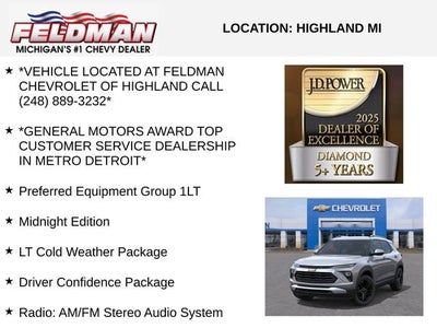 2026 Chevrolet Trailblazer LT