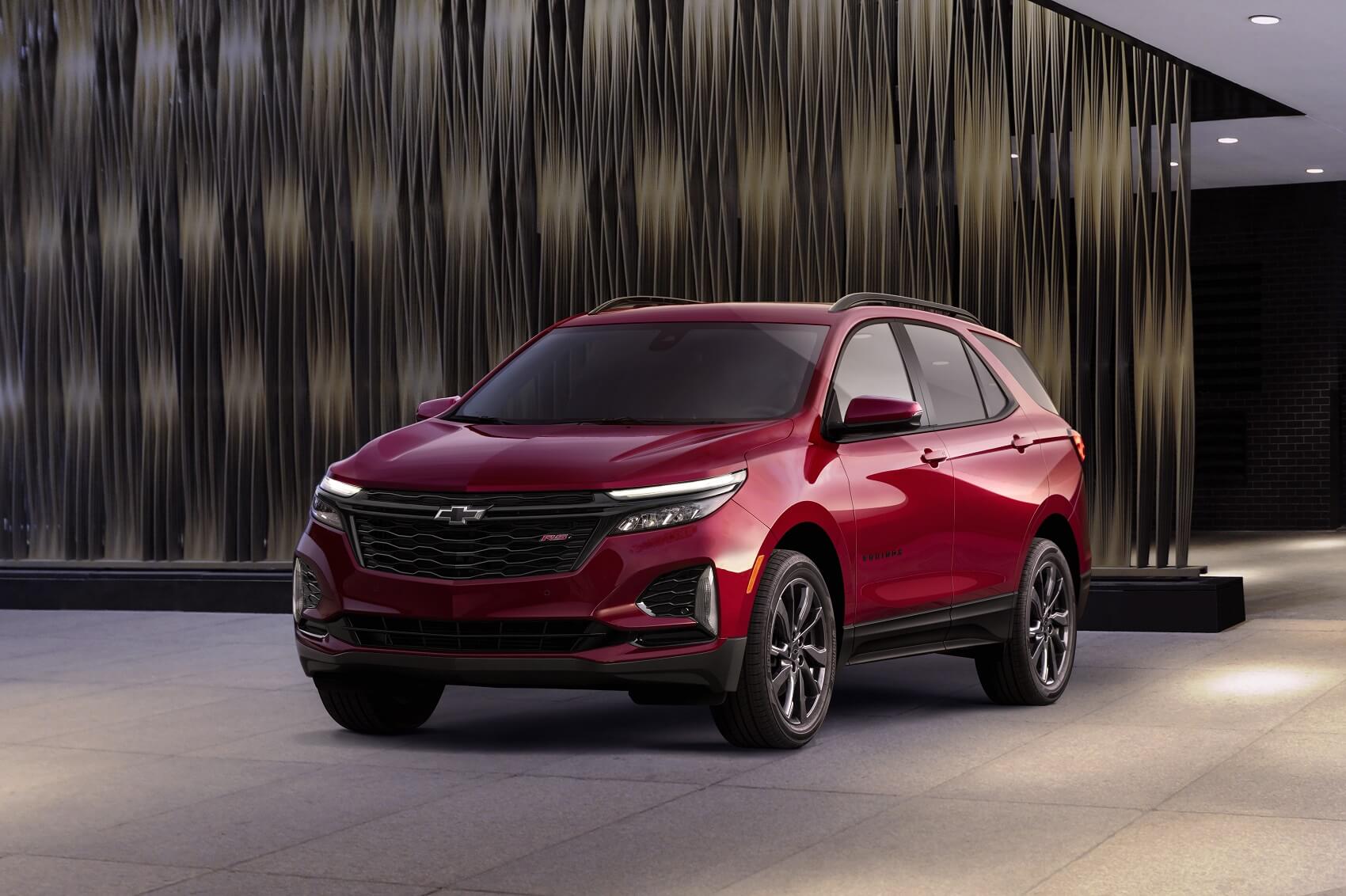 Chevy Equinox in Red