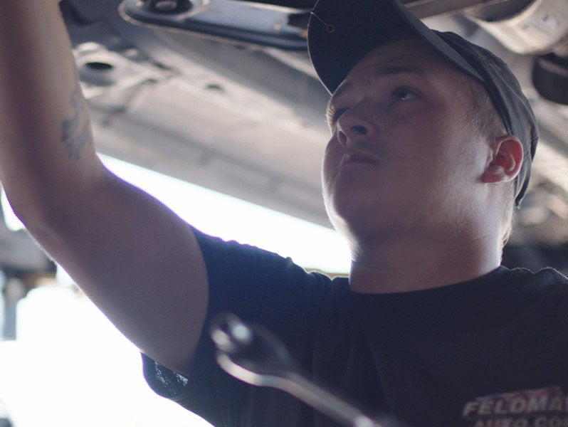 Service Technicians at Work | Feldman Chevrolet of New Hudson in NEW HUDSON MI